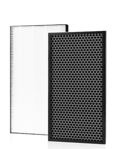 Yinage 空気清浄機 フィルター FZ-D50HF 集じんフィルター HEPAフィルター FZ-D50DF 脱臭フィルター KC-G50 KC-F50 KC-E50 KC-J50 KC-50TH4 KC-L50 KC-H50 Ki-JS50 KC-D50 フィルター 加湿空気清浄機用 交換フィルター 互換品 (2枚入り) [並行輸入品]